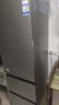 海尔（Haier）「真省电」310L三门冰箱抗菌净味一级能效风冷无霜BCD-310WGHD3E7WV(银)国家补贴 实拍图