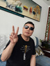 帕森（PARZIN）偏光太阳镜男士金属方框眼镜司机开车驾驶镜尼龙镜片潮墨镜PZ8235 实拍图