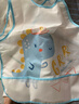 贝瑞加（Babyprints）围兜3-6岁儿童罩衣中大童吃饭宝宝围嘴防溅水油反穿2件 恐龙幻想 实拍图