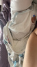 翘脚鸭 婴儿衣服包屁衣连体衣新生儿纯棉爬爬服百天满月宝宝睡衣春秋季 蓝小熊2件装【长袖 | 夏季款】 66cm 【建议体重12-15斤】 实拍图