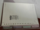 文谷（Wengu）活页本笔记本手写a4/60张记事日记初高中学生文具办公会议可拆卸30孔送索引分隔页 横线B17-A4/B粉 实拍图