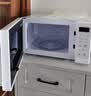 美的（Midea）变频小清新微波炉 液晶屏幕 磨砂面板 小型20L家用 匠心工艺（PM2002） 实拍图