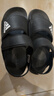 阿迪达斯（adidas）儿童凉鞋夏季男女大小童沙滩鞋 GW0344黑色 实拍图
