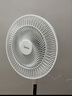 美的（Midea）【超级单品】七叶轻音立式电风扇家用柔风落地扇台式桌面小型风扇大风量节能摇头宿舍电扇 SAF30AB 实拍图