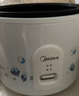 美的（Midea） 微压电饭煲 精铸发热盘大容量简单易控 黑晶内胆家用迷你小电饭锅 1-2-3-5-8人家用商用年货好物 4升款 4L 2-6人用 实拍图