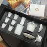 京东京造 茶具整套 羊脂玉功夫茶具茶壶杯套装送礼盒清明上河图 11件 实拍图