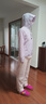 伯希和（Pelliot）防晒衣男女薄外套夏季防紫外线皮肤风衣运动钓鱼服UPF50+运动衣 【女】丁香紫 L 实拍图