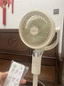 SEEDEN西点空气循环扇家用电风扇卧室循环扇3D摇头循环对流风扇智能语音遥控定时换气扇轻音低噪节能电扇 XD-1827FA【8档风量+台立三用】 实拍图