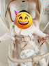 babycare自然凉选车席透气宝宝专用手推车坐垫通用席子芭乐青提38×70CM 实拍图