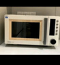 美的（Midea）空气炸微波炉烤箱一体机复古奶油风高颜值无油低脂大功率APP智能变频不锈钢内胆25L（PC23F5W） 实拍图