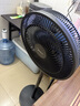 美的（Midea）【超级单品】七叶轻音立式电风扇家用柔风落地扇台式桌面小型风扇大风量节能摇头宿舍电扇 SAF30AB 实拍图
