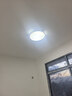 惠普精工卧室吸顶灯led现代简约餐厅书房灯具圆形50cm遥控三色 实拍图
