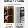 林之语全实木矮格子柜家用组合收纳储物柜八格小型书架置物架落地书柜 【全实木-加高】胡桃色6格90x75 实拍图