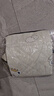 绿源（Luyuan）电动车挡风被夏季防晒遮阳薄款电瓶摩托车防水遮阳罩卡通四季通用 米色-好运熊【夏季薄款+加宽侧翼】 实拍图