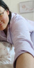 芬腾睡衣女带胸垫抑菌纯棉26春夏新款女士开衫长袖家居服套装 实拍图