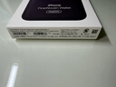 Apple/苹果 iPhone 精织斜纹卡包-黑莓色 适用磁吸手机 背贴卡套公交地铁信用卡卡包一体原装 实拍图
