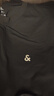 杰克·琼斯（JACK&JONES）26年男装四季打底T恤男士凉感透气多色情侣款短袖t恤水洗不易走形 合金灰C39 M 175 实拍图