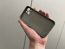 奶小鸭 适用苹果13手机壳 iphone13保护套镜头全包液态硅胶超薄防摔简约软壳男女款 钛金色 实拍图