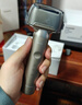 松下（Panasonic）全新小锤子3.0电动剃须刀往复式顺滑双滚轮亲肤便携款刮胡刀情人节520礼物LM36钛金色封套价保618 实拍图