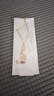 蝴蝶流苏项链女款不掉色古法小香风时尚颈链小众设计高级感锁骨链 蝴蝶流苏项链 实拍图