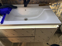 凯蒂芙（KAIDIFU）浴室柜陶瓷一体盆套装洗手盆柜组合蜂窝铝洗脸盆柜悬挂全铝洗漱台 81cm【智能美妆镜柜】感应灯光 陶瓷一体盆 实拍图