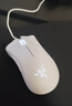 雷蛇（Razer）炼狱蝰蛇标准版有线鼠标 人体工学  电竞游戏 右手通用型 吃鸡/LOL/CS GO游戏鼠标 白色 实拍图