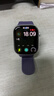 Apple/苹果 Watch S11 智能手表GPS+蜂窝款46毫米银色铝金属表壳雾紫色运动型表带M/L MFDL4CH/B母亲节 实拍图
