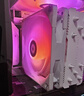 利民（thermalright）TL-C12C-S 黑色argb12cm机箱风扇 argb 风扇 支持神光同步 4PIN PWM 调速风扇 实拍图
