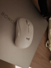 罗技（Logitech）M221 轻音鼠标 无线鼠标 办公鼠标 对称鼠标 带无线微型接收器 米白色 实拍图