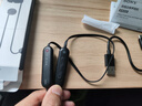 索尼（SONY）WI-C100 无线立体声 颈挂式 蓝牙耳机 IPX4防水防汗 约25小时长久续航 黑色 出游搭子 礼物 实拍图