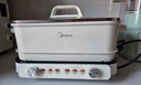美的（Midea）[升级款]电火锅鸳鸯锅烤肉锅火锅0氟涂层超薄速沸电火锅多功能锅料理锅分体6.5L多用途锅DLS3322R2 实拍图