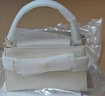CHARLES&KEITH鳄鱼纹凯莉包手提斜挎婚包包女包生日520礼物CK2-50270880-1 Ivory象牙色 S 实拍图