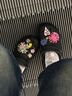 卡骆驰（CROCS）白鹿同款经典云朵洞洞鞋时尚百搭女鞋花园鞋沙滩鞋|206750 黑色-001(含智必星) 36 /37(230mm) 晒单实拍图