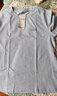 真维斯（Jeanswest）简约短袖女士夏季衣服2026新款纯棉百搭宽松半袖体恤女装显瘦t恤 天蓝 渐层蓝条_K M 实拍图