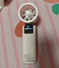 OYOCO【瞬降16°】手持小风扇半导体制冷随身携带小型静音电风扇USB充电户外长续航降温 【莓瑰凝霜】制冷可折叠4000mAh 瞬冷16°丨充一次用7天 实拍图