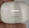 联想（Lenovo）真无线蓝牙耳机 半入耳式耳机 音乐运动游戏耳机蓝牙5.4 适用苹果小米手机 EA110樱花白 实拍图