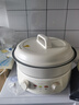 美的（Midea）电火锅 电煮锅蒸锅 火锅专用锅分体式多功能锅电热锅4.5L多功能锅HGE3036 实拍图