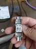 绿联超六类网络模块 CAT6A万兆免打带屏蔽模块 RJ45水晶头母座电脑网线插座面板50U镀金连接头 35997 实拍图