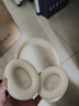 iKF T1 Max 主动降噪头戴式蓝牙耳机2026新款蓝牙6.0无线有线hifi音质电竞游戏低延迟超长续航云岩白 实拍图