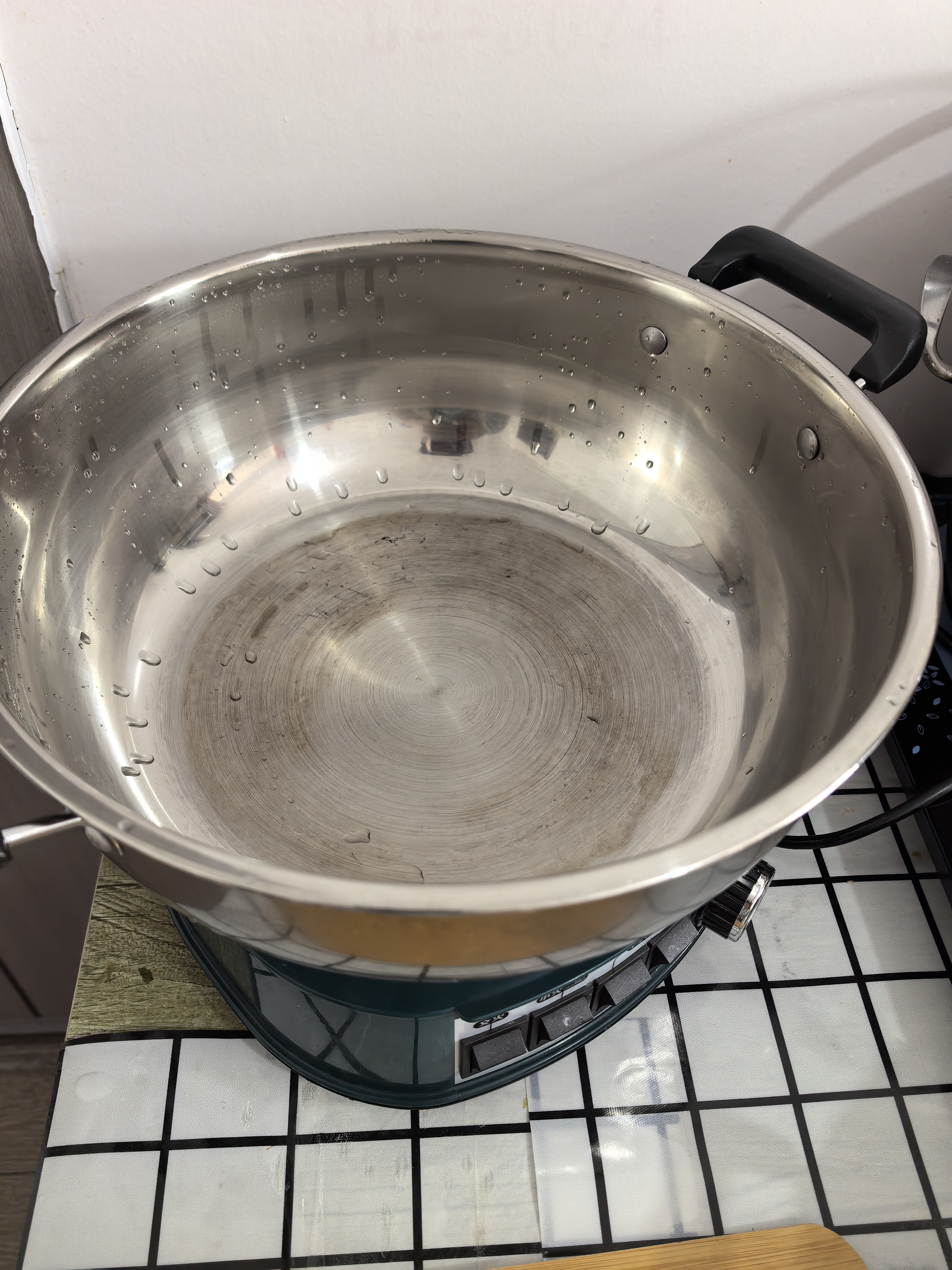 奥克斯（AUX）电炒锅一体多功能锅0涂层电火锅加深大容量大功率家用304不锈钢食品级电煮锅电蒸锅电热锅2-4-10人 定时款-30cm双笼【推荐4-5人】20L 实拍图