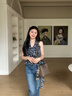 viney【何泓姗同款】牛皮水桶包包女包斜挎包老婆生日520送女朋友礼物 【卡其色】情人节实用高级感高档轻奢手提腋下包 时尚ck风休闲小众品牌洋气单肩包 实拍图