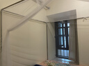 【京东快递】免安装家用宿舍蚊帐 超密方顶可配支架 多尺寸单开门 升级-白色【超密蚊帐+加粗支架】 适用1.5X2.0米床 实拍图