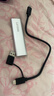联想（Lenovo）1TB 移动硬盘固态(PSSD) ZX1 Type-c USB3.1双接口 读速560MB/s 手机直连 电脑 银色 实拍图