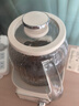 美的（Midea）花漾0胶水全玻璃养生壶多功能煮茶壶母婴烧水壶恒温电热水壶全自动一体1.2L YS12B302J 实拍图