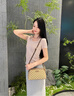 viney包包女包轻奢斜挎包品牌小包手机包生日母亲节礼物实用送妈妈 【咖色】520送女朋友礼物高档洋气百搭单肩包 时尚ck风小众妈妈包中年 实拍图