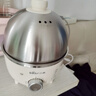 小熊（Bear） 煮蛋器 小型家用电蒸锅智能定时不锈钢蒸蛋器自动断电蒸锅鸡蛋羹迷你鸡蛋器易操作 单层 【旋钮定时+304不锈钢】ZDQ-B07C3 实拍图