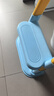 世纪宝贝（babyhood）儿童马桶辅助器 宝宝阶梯架坐便圈扶手架座便器 PU软坐垫 天空蓝 实拍图