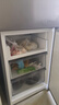 华凌美的出品271升冰箱小型三开门一级能效双变频风冷无霜冷冻冰箱HR-282WTP 实拍图