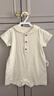 优衣库婴幼儿宝宝爬爬服/短袖婴儿衣服连体衣26春夏新款483021 30 浅米色 90cm 晒单实拍图