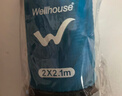 WELLHOUSE户外防潮垫折叠帐篷地垫沙滩垫便携收纳袋带地钉蓝灰色1.4*2m 实拍图